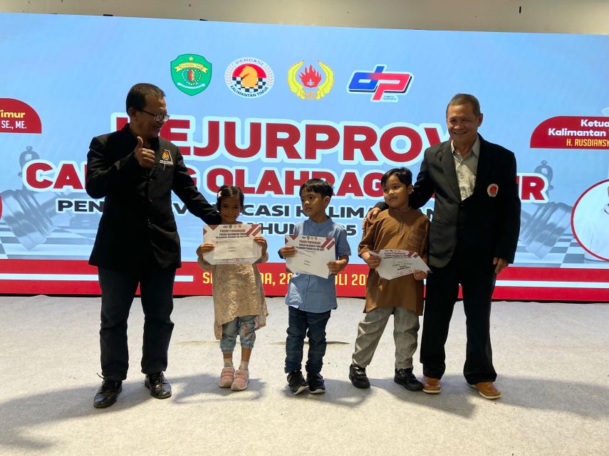 Resmi Ditutup, Kejurprov Catur Kaltim 2025 Jadi Momentum Penguatan Pembinaan dan Persaudaraan Atlet