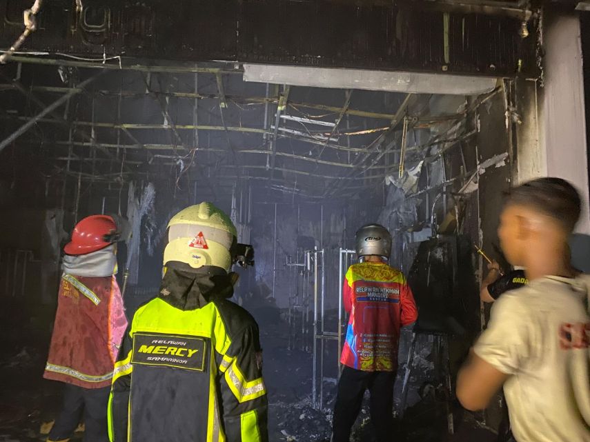 Big Mall Samarinda Kembali Terbakar, Disdamkar Beberkan Dugaan Korlesting