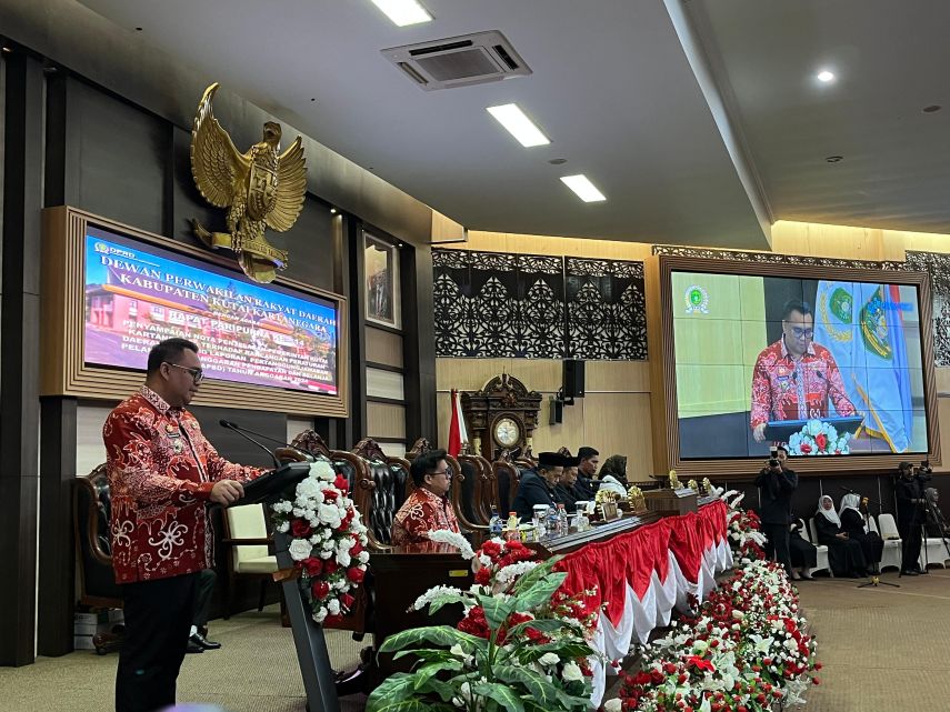 Bupati Kukar Sampaikan LPJ APBD 2024, Realisasi Capai 88 Persen dan Raih WTP