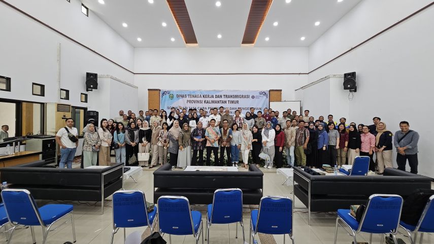 Disnakertrans Kaltim Dorong Kepatuhan Ketenagakerjaan Lewat Sosialisasi Pembuatan Peraturan Perusahaan 2025