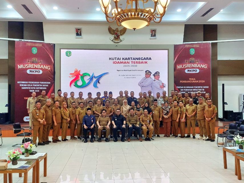 Pemkab Kukar Bahas Visi Misi Kukar Idaman Terbaik, Dana RT Rp150 Juta Masuk Program Dedikasi Unggulan