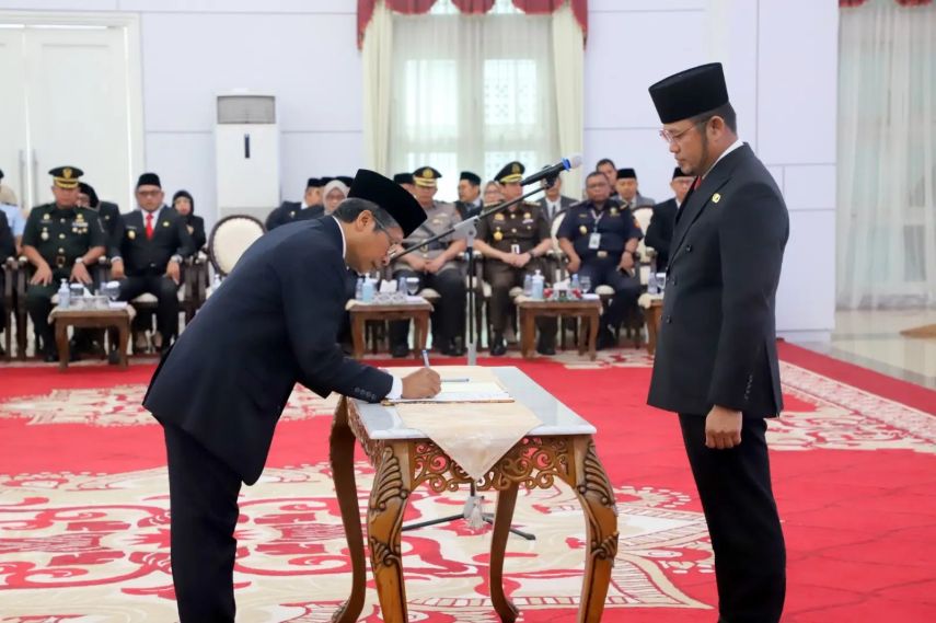 Edy Suharto Resmi Jabat Kepala BPKP Kaltim, Gubernur Rudy Mas'ud Minta Kawal Anggaran dengan Transparansi dan Akuntabilitas