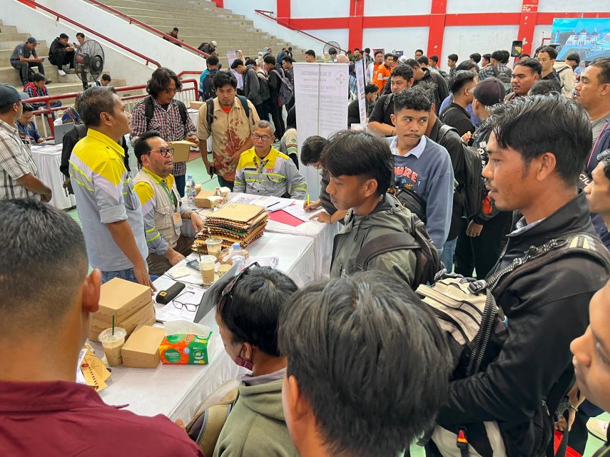 Job Fair Diikuti 675 Peserta, Pemkab Kukar Dorong Perusahaan Lakukan Rekrutmen Langsung dan Tekan Pengangguran