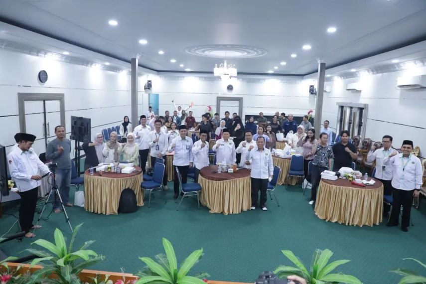 Kemenag Kaltim Bahas Moderasi Beragama dan Kemandirian Pesantren dalam Media Gathering 2025