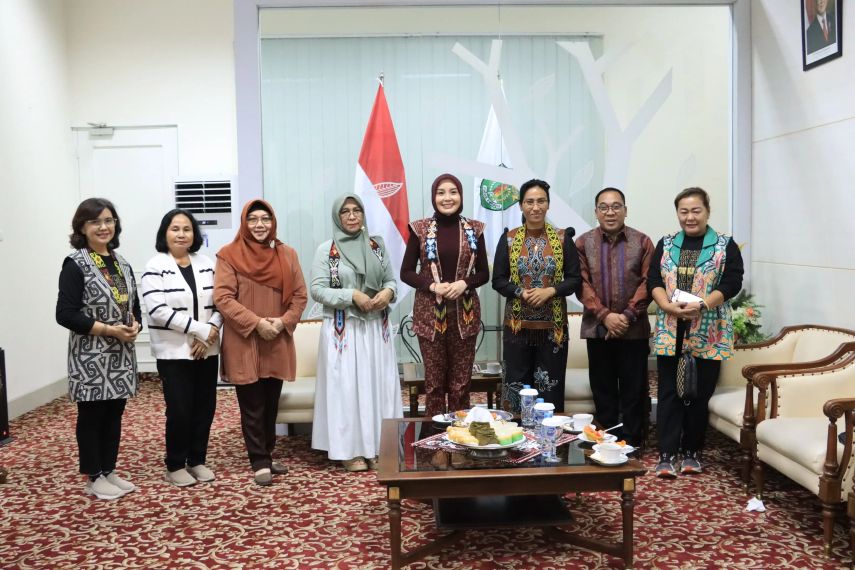 Aisyah Thisia Agustiar Sabran Hadiri HKG PKK ke-53, Disambut Hangat oleh DP3A Kaltim di Balikpapan
