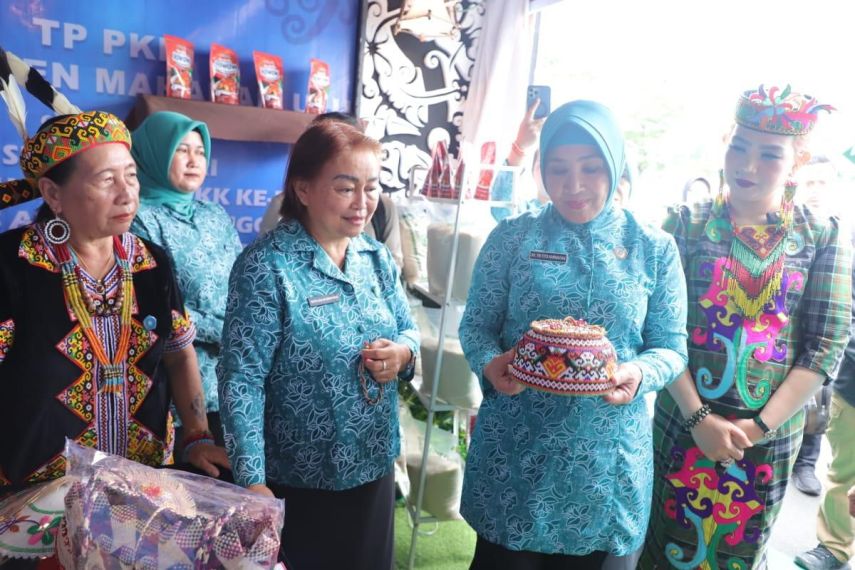 Dorong Ekonomi Kaltim, Ketua TP PKK Pusat Soroti Pentingnya Pendampingan UMKM