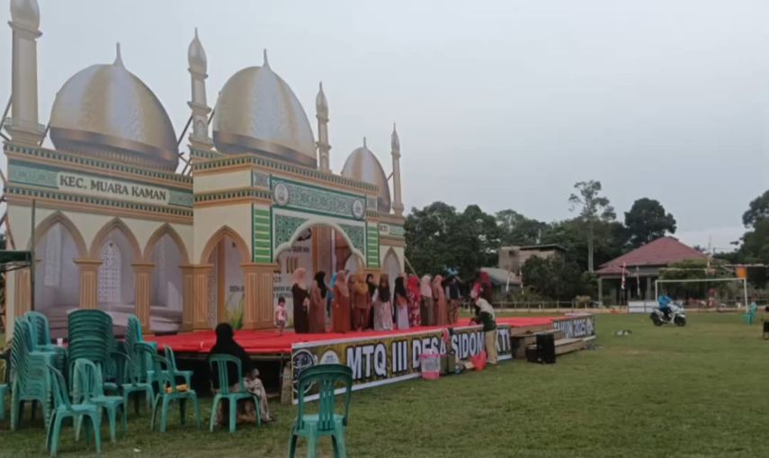 Muara Kaman Siap Gelar MTQ Kecamatan, Perangkat Desa Turut Ikut Lomba Mengaji