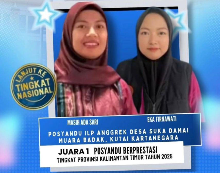 DPMD Kukar Apresiasi Keberhasilan Posyandu ILP Anggrek Desa Suka Damai di Tingkat Provinsi