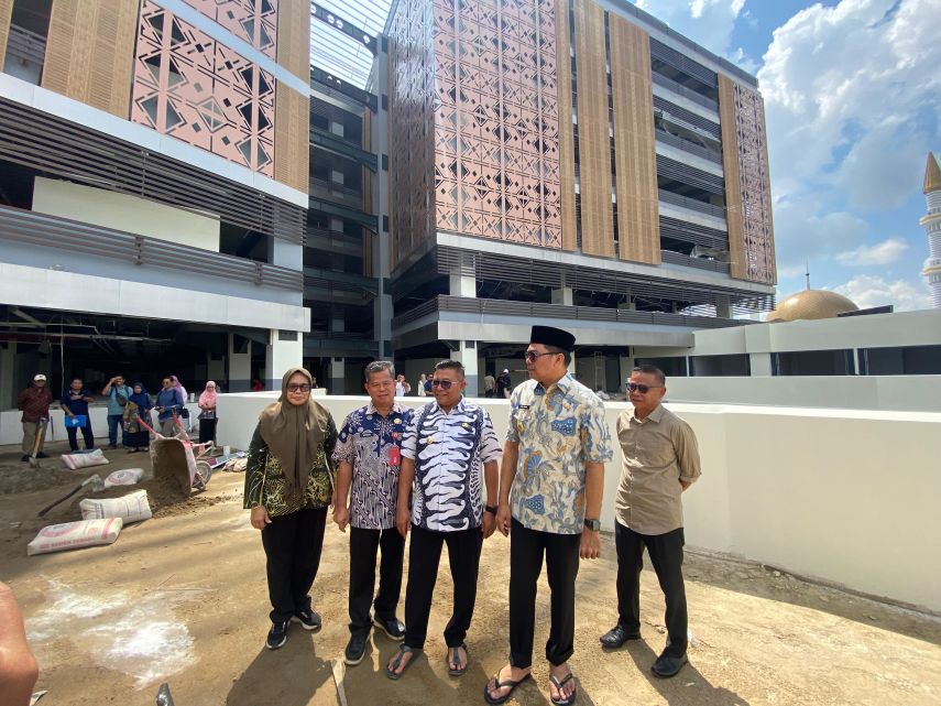 Revitalisasi Pasar Pagi Samarinda Capai 70 Persen, Wali Kota Tekankan Fungsi Sosial dan Estetika