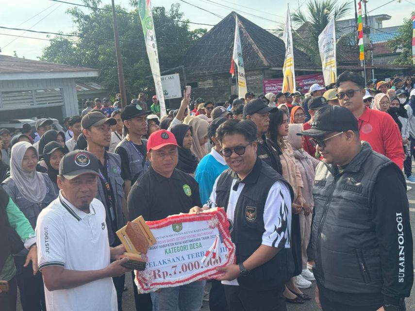 15 Desa dan Kelurahan di Kukar Menerima Penghargaan di BBGRM ke-22 