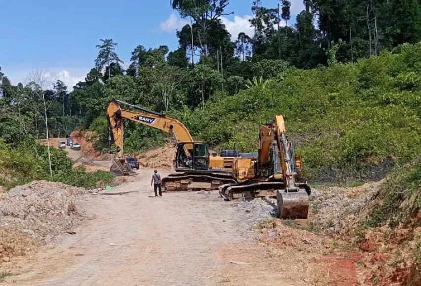 Aktivitas Diduga Tambang Ilegal Kembali Beraksi di Berau, Tiga Alat Berat Diamankan