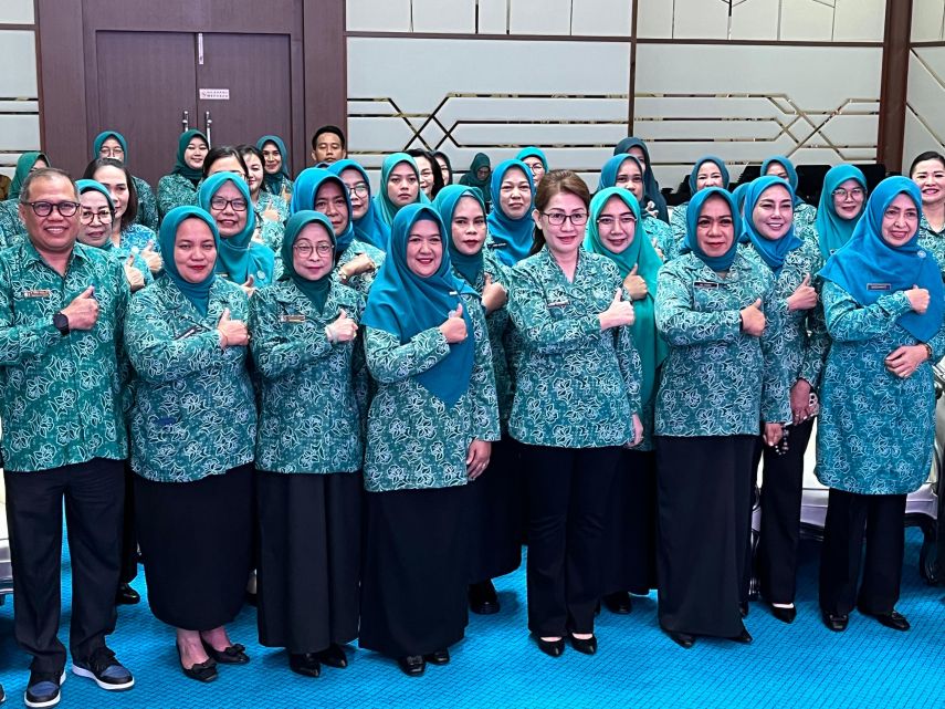 Program PKK Kukar Dinilai Efektif, TP PKK Kaltara Tertarik Adopsi Pola Pengelolaan