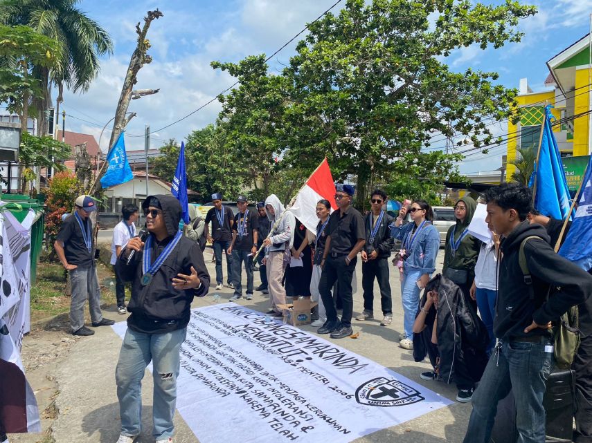 GMKI Geruduk Kemenag Samarinda, Soroti Kaum Intoleran dan Polemik Pendirian Gereja