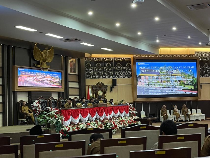 Pemkab dan DPRD Kukar Sepakati Draf Raperda Pembentukan 7 Desa Baru