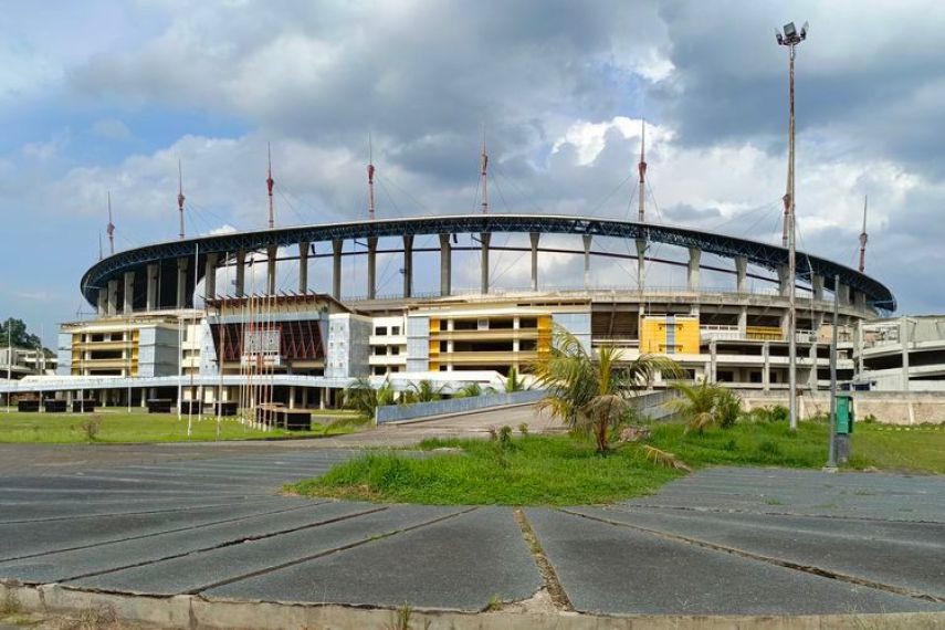 Revitalisasi Stadion Utama Palaran Dimulai, Dispora Kaltim Fokus pada Infrastruktur Dasar