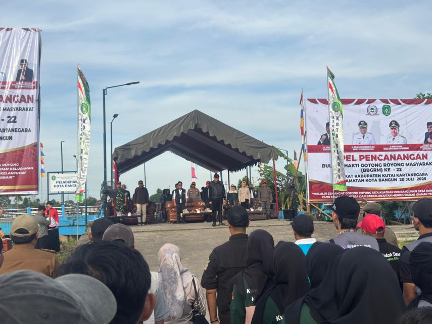 Apel Pencanangan BBGRM ke-22 Kukar, Gotong Royong Harus Jadi Tradisi yang Tak Boleh Hilang