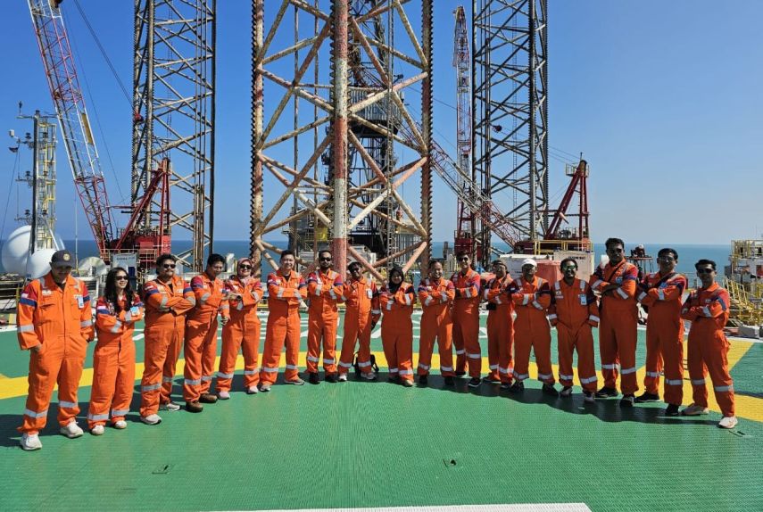 Menyelami Jantung Energi Nasional, Jurnalis Diajak Kunjungi Rig Lepas Pantai PHKT