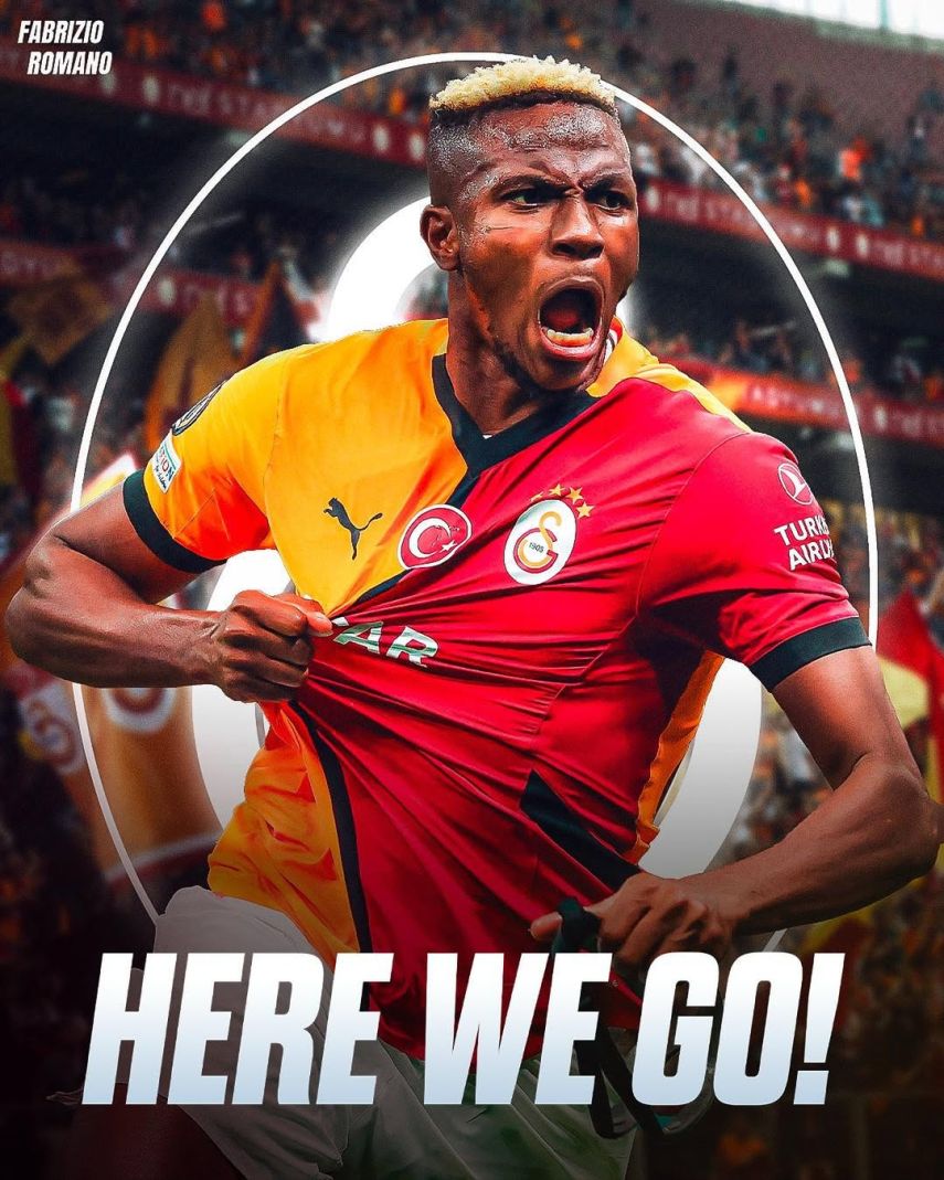 Resmi: Victor Osimhen Gabung Galatasaray, Nilai Transfer Capai Rp 1,3 Triliun