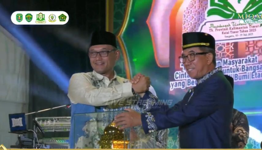 Kutim Raih Juara Umum MTQ ke-45 Kaltim, Wagub Seno Aji: Bukti Kerja Keras dan Semangat Tak Kenal Lelah