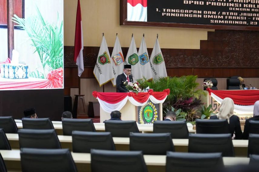 Pemprov Kaltim Tanggapi Pandangan Fraksi DPRD soal Pertanggungjawaban APBD 2024