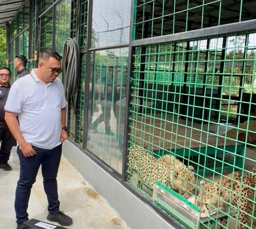 Bupati Kukar Tinjau Tabang Zoo, Apresiasi Pelestarian Satwa oleh PT Bayan Group
