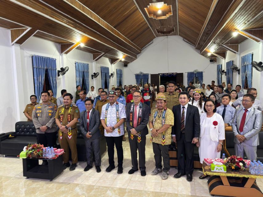 Bupati Kukar Resmikan Gereja GPDI di Desa Buluq Sen, Wujud Kebersamaan Warga dan Pemerintah