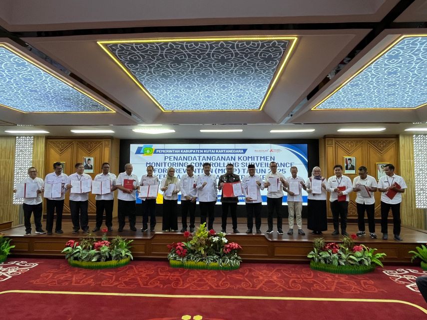 Pemkab Kukar Teken Komitmen Pencegahan Korupsi, Targetkan Zona Hijau di Jaga.ID KPK