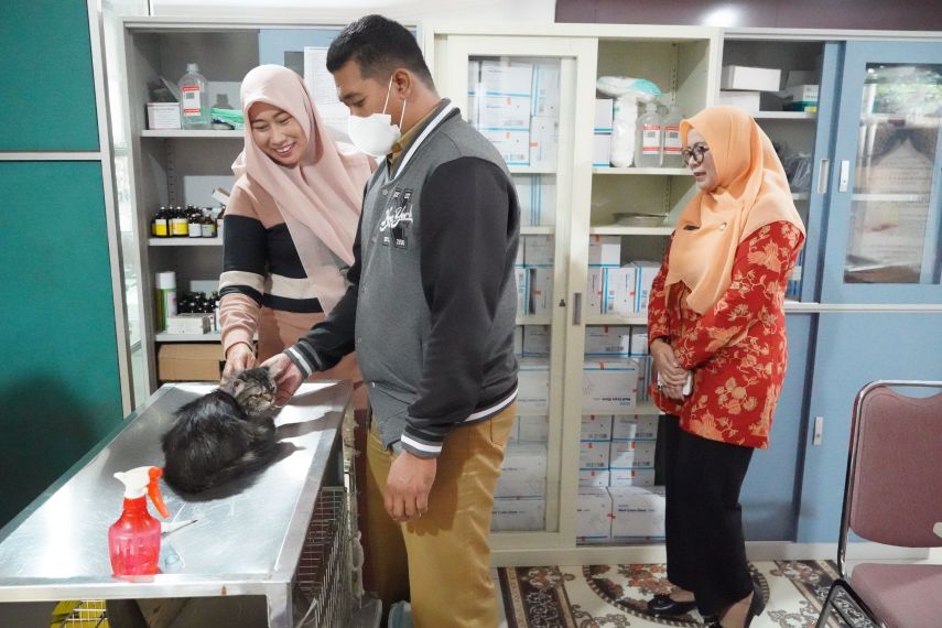 DWP Kaltim dan Dinas Peternakan Gelar Vaksinasi Rabies Gratis Sambut HUT RI ke-80