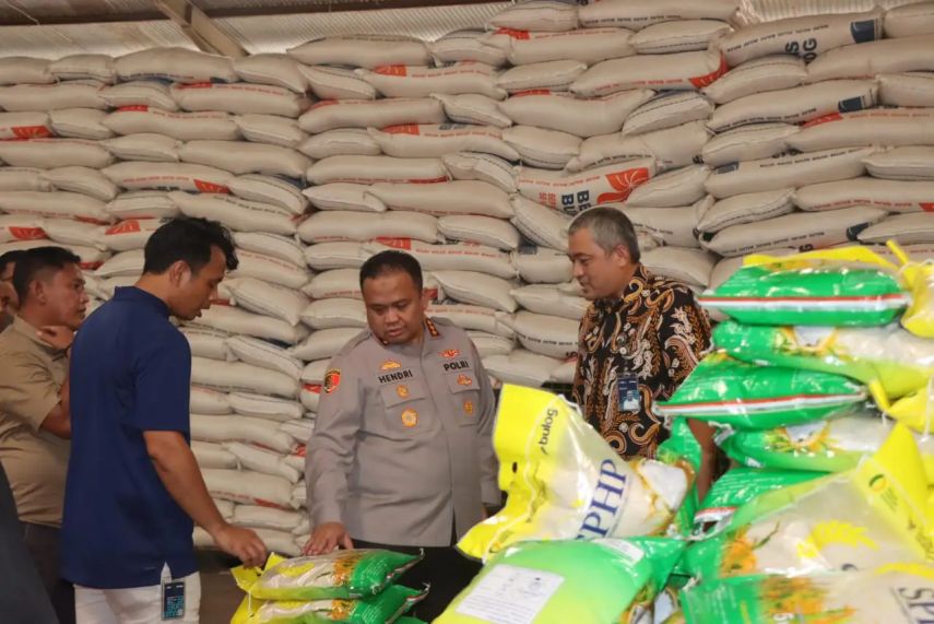Stok Beras Samarinda Aman, Kapolresta Imbau Warga Tak Lakukan Panic Buying