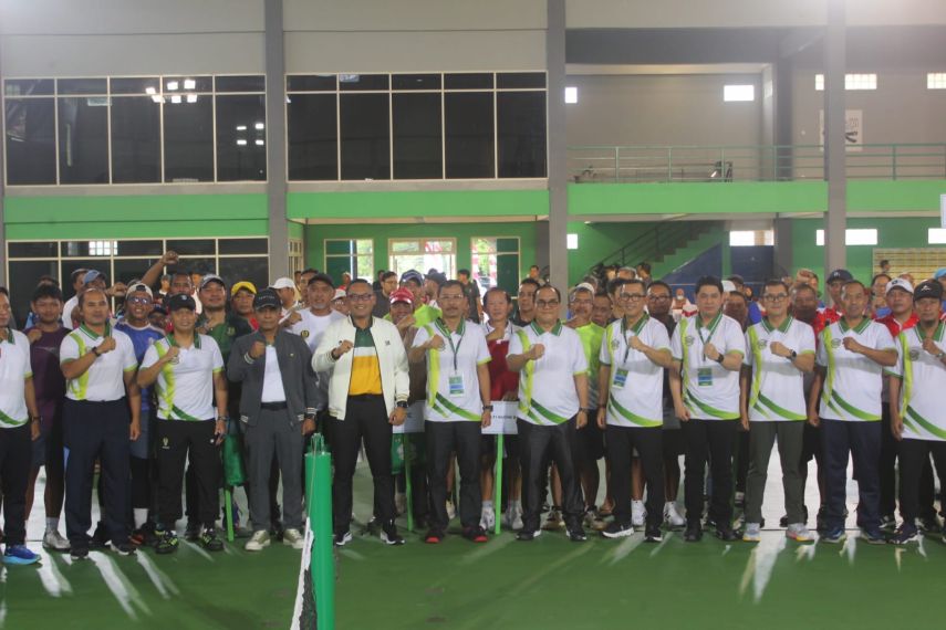Kejati Cup II 2025: Soroti Minimnya Fasilitas, Dorong Lahirnya Bibit Atlet Tenis Kaltima