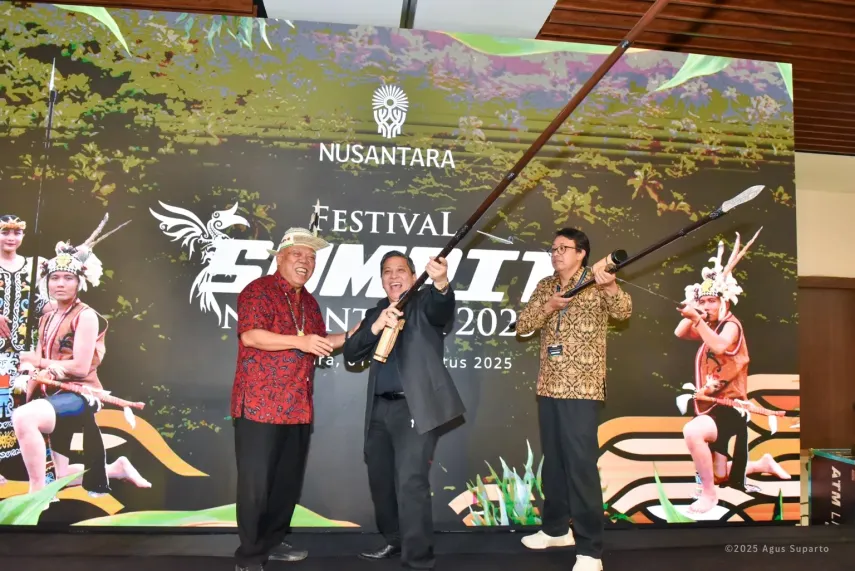 Festival Sumpit Nusantara 2025 di IKN Resmi Ditutup, Simbol Budaya Jadi Fondasi Pembangunan