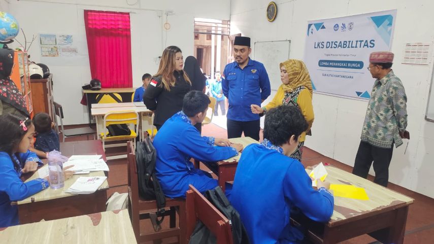 KNPI Kunjungi SLB Kutai Kartanegara, Siapkan Gedung untuk Kegiatan Belajar Anak Disabilitas