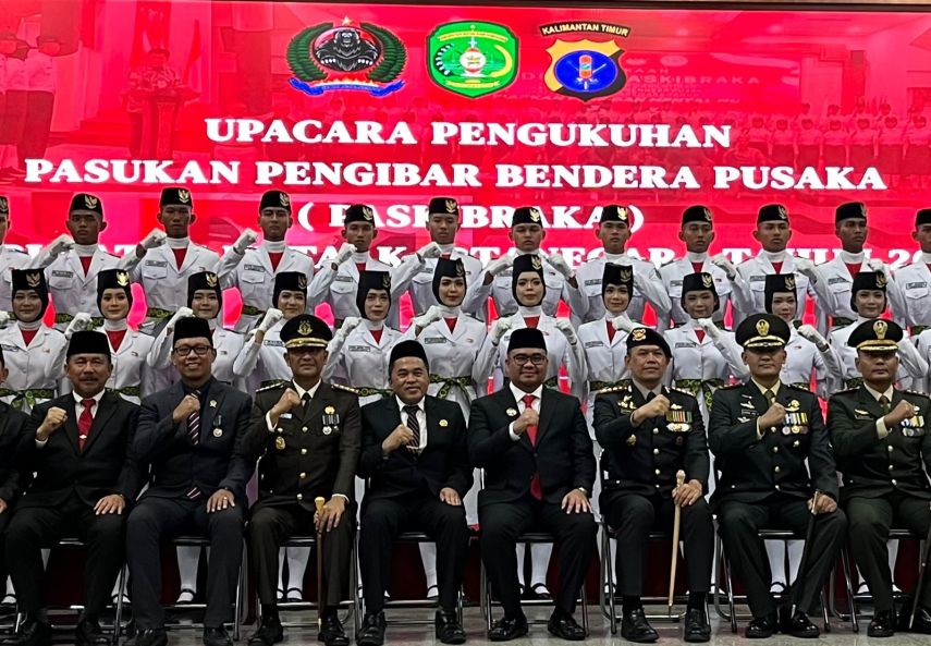 Ketua DPRD Kukar Harap Paskibraka Jalankan Tugas dengan Penuh Kebanggaan