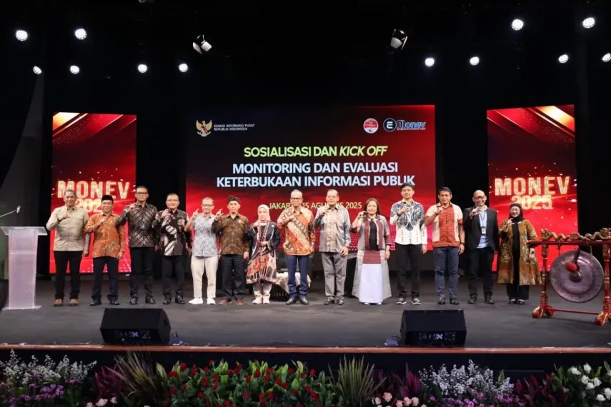 Kick-Off Monev Keterbukaan Informasi Publik 2025, KI Pusat Perkuat Transparansi dengan AI
