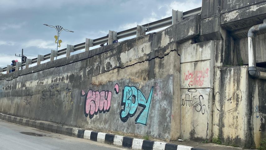 DPRD Samarinda Desak Dinas PUPR Segera Investigasi Retakan Fly Over Air Hitam