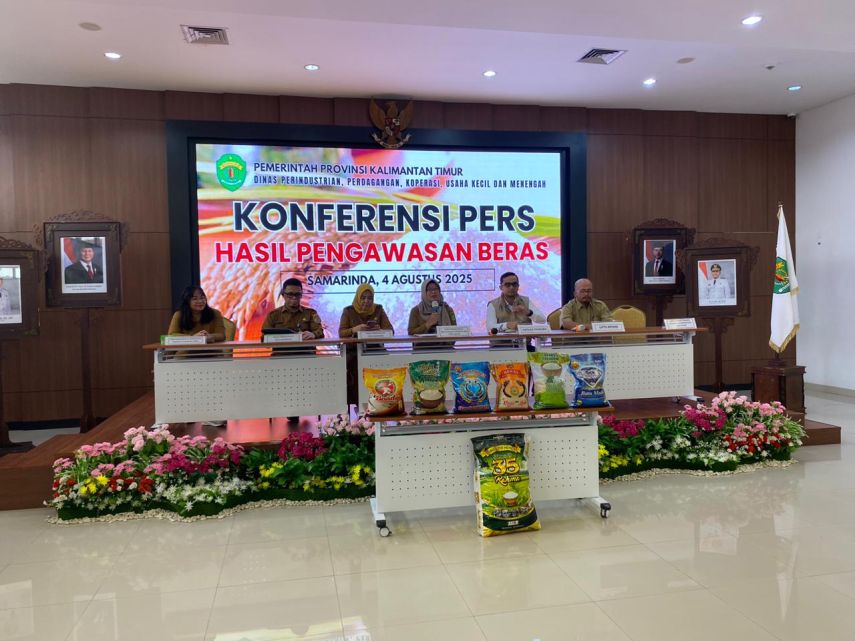 DPPKUKM Kaltim Ungkap Hasil Uji Tujuh Sampel Beras, Sejumlah Brand Tak Sesuai Mutu