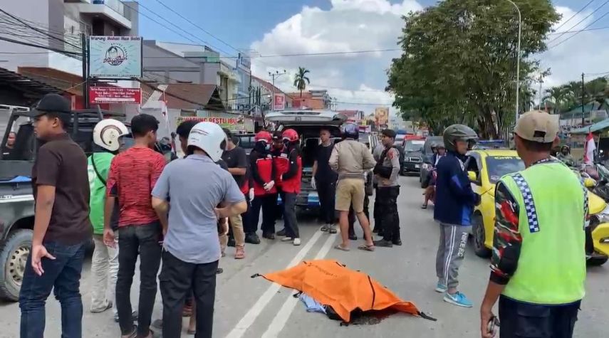 Kecelakaan Maut di Sempaja, Korban Meninggal Dunia Terlindas Truk