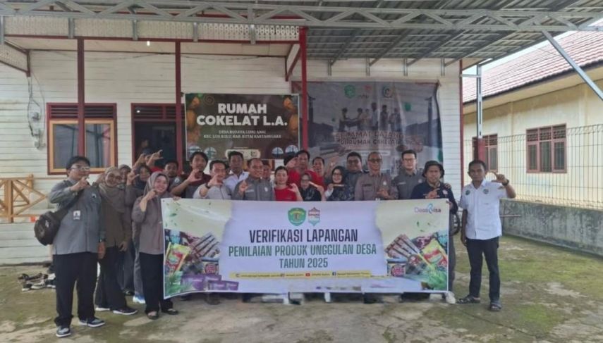 Coklat LA Asal Desa Lung Anai Masuk 6 Besar Penilaian Produk Unggulan Desa Kaltim 2025