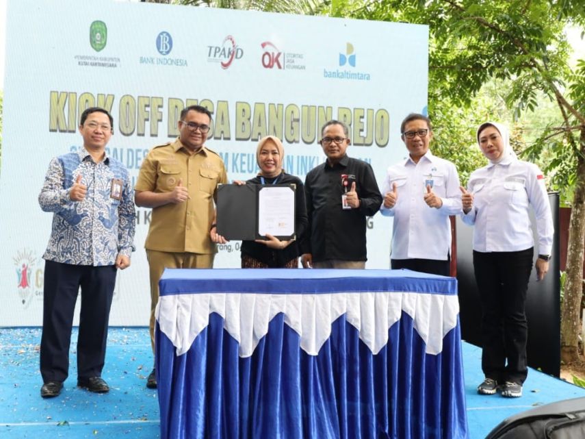 Bangun Rejo Ditetapkan sebagai Desa Ekosistem Keuangan Inklusif, Dorong Literasi dan Transaksi Non-Tunai
