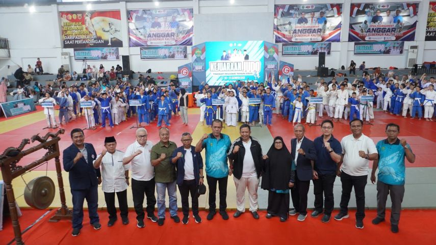 Ratusan Pelajar Ikuti Kejuaraan Judo se-Kaltim, Dispora Fokus pada Pembinaan Atlet Muda