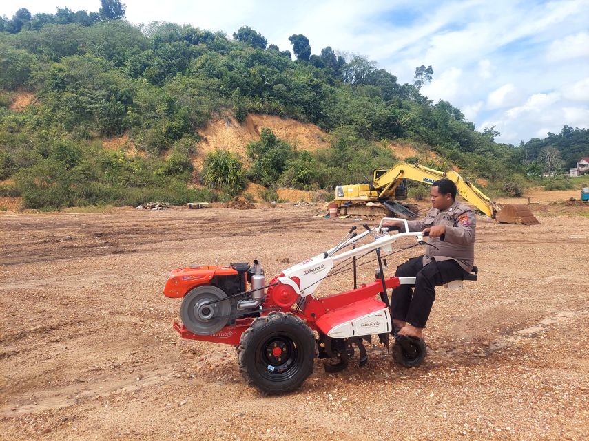 Lahan Kosong Ponpes di Teluk Bayur Bakal Disulap Jadi Kebun Jagung