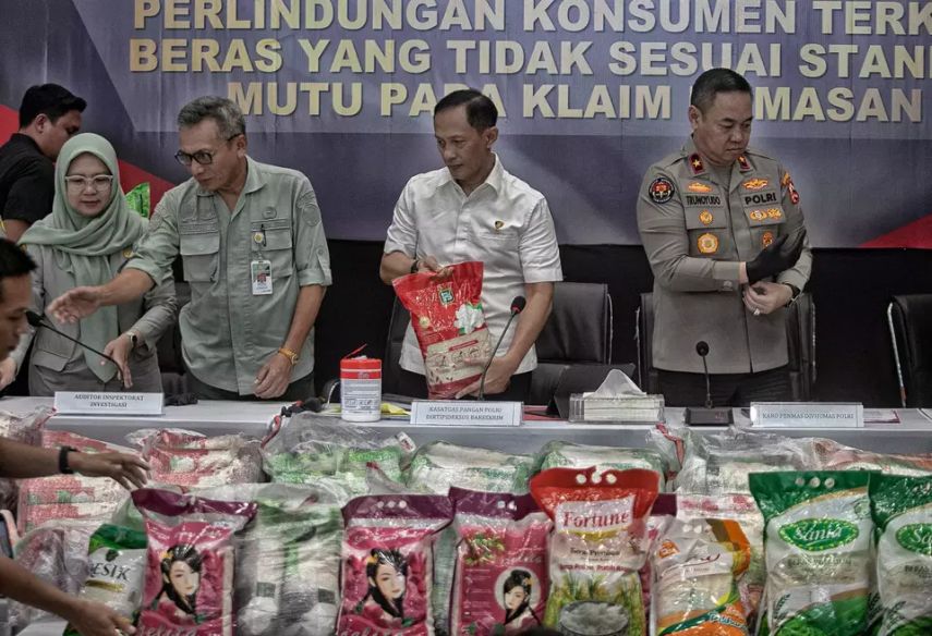 Polri Tetapkan 28 Tersangka Kasus Beras Tak Sesuai Standar Mutu