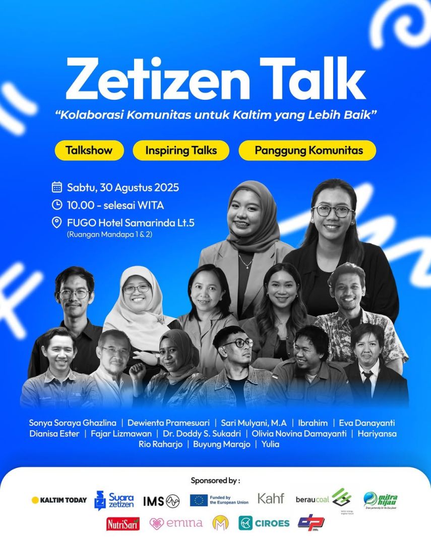 Satu Hari Menuju Zetizen Talk: Kolaborasi Komunitas untuk Kaltim Lebih Baik