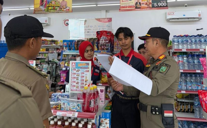 Cegah Dominasi Ritel, Satpol PP Berau Awasi Ketat Jam Operasional Toko Modern