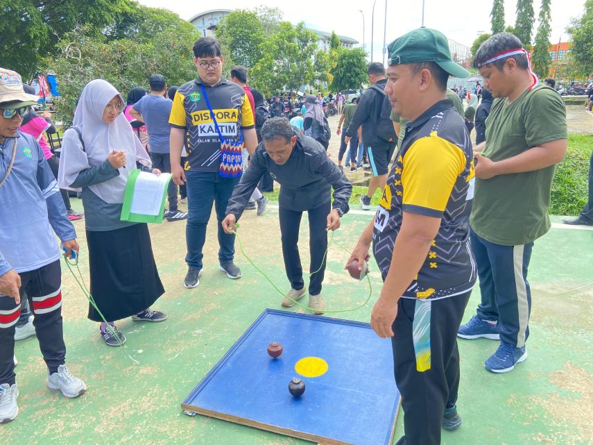 GOR Kadrie Oening Jadi Pusat Lomba HUT ke-80 RI, Dispora Kaltim: Lebih Representatif 