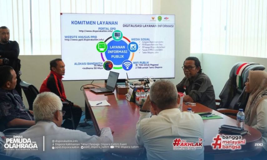 Dispora Kaltim Tegaskan Pentingnya Keterbukaan Informasi Hibah Olahraga dan Kepemudaan
