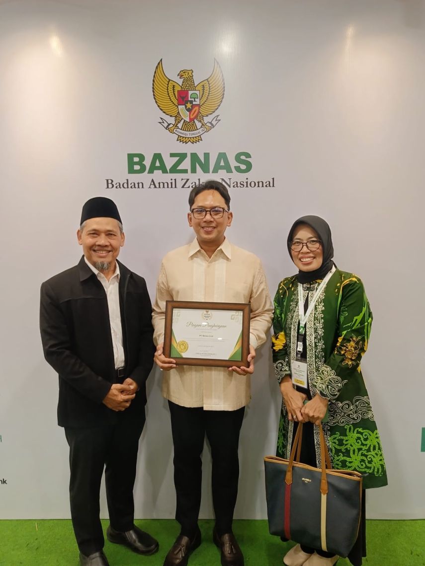 PT Berau Coal Raih Penghargaan di BAZNAS Award 2025