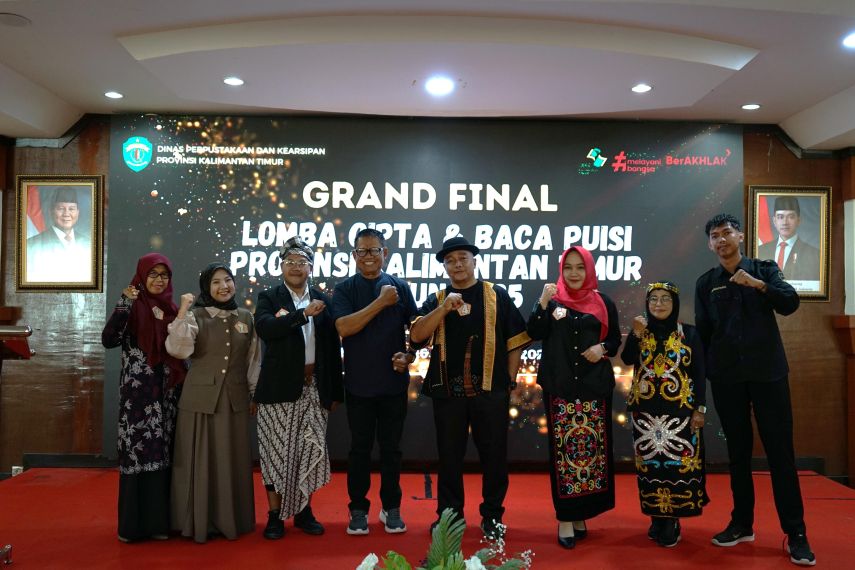 Membumikan Literasi, Disperpusip Kaltim Ajak Generasi Muda Dekat dengan Sastra dan Sejarah
