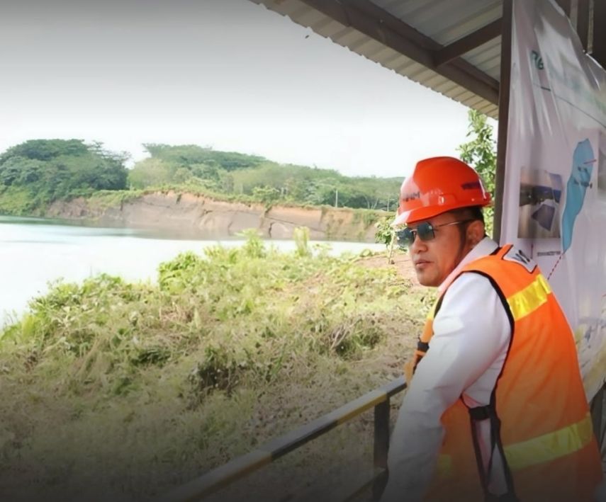 Gubernur Kaltim Tinjau Proyek SPAM Regional Void Indominco di Bontang, Target Beroperasi Desember 2025