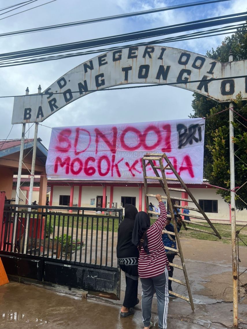 Guru ASN di Kutai Barat Mogok Massal, Protes Pemotongan TPP dan Janji yang Tak Kunjung Ditepati